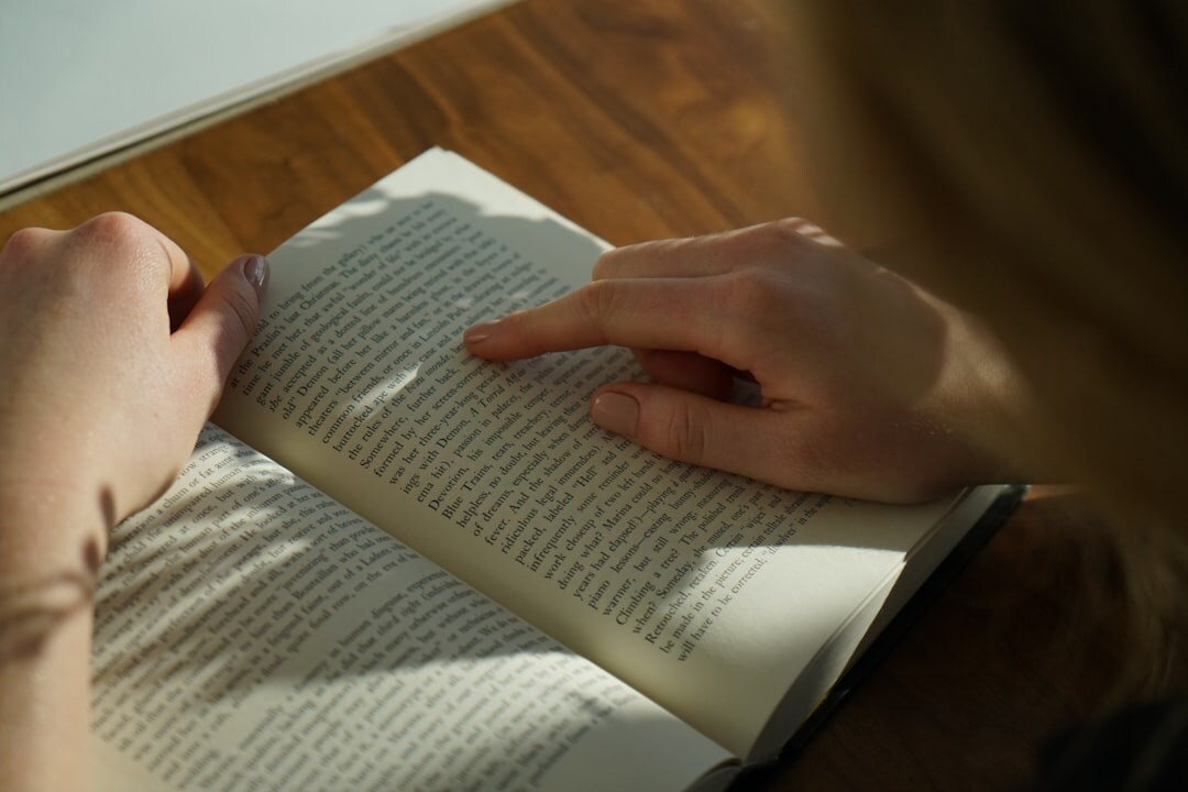 reading book on personal growth