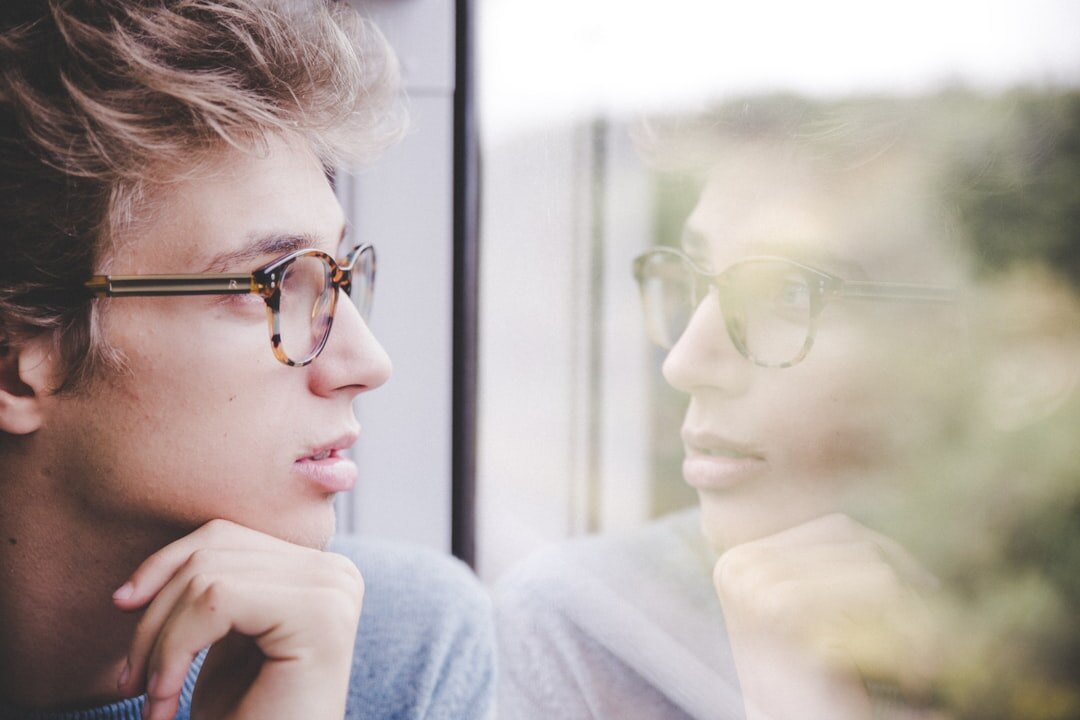 person reflecting on personal growth journey